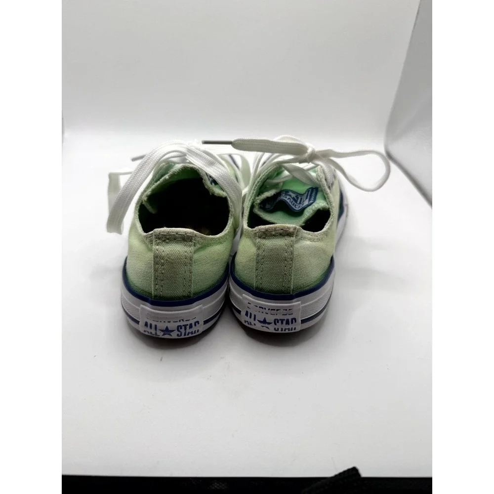 Converse Chuck Taylor All Star 660105F‎ Unisex Kids 1 Sneaker Green Canvas Shoes
